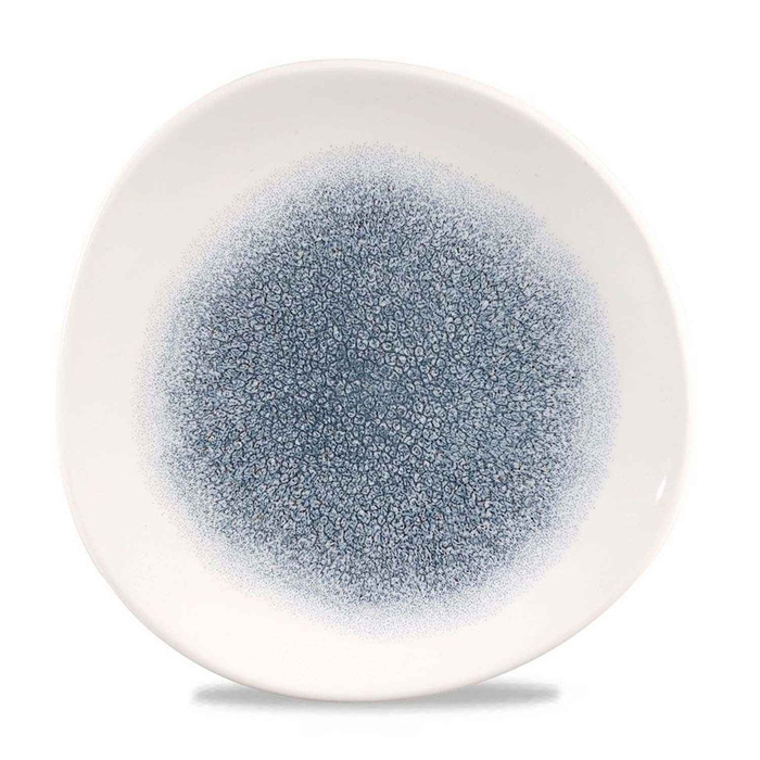 STUDIO PRINTS RAKU TOPAZ BLUE PRATO ø21CM  - CHURCHILL - 5034414410419