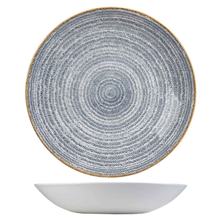 STUDIO PRINTS SLATE BLUE PRATO SOPA 18.2CM  - CHURCHILL - 5034414414509