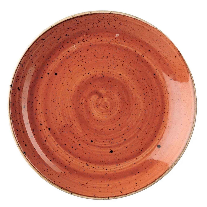STONECAST SPICED ORANGE COUPE PLATE ø21.7CM - CHURCHILL - 5034414382648