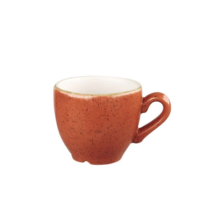 STONECAST SPICED ORANGE COFFEE CUP 10CL - CHURCHILL - 5034414382426