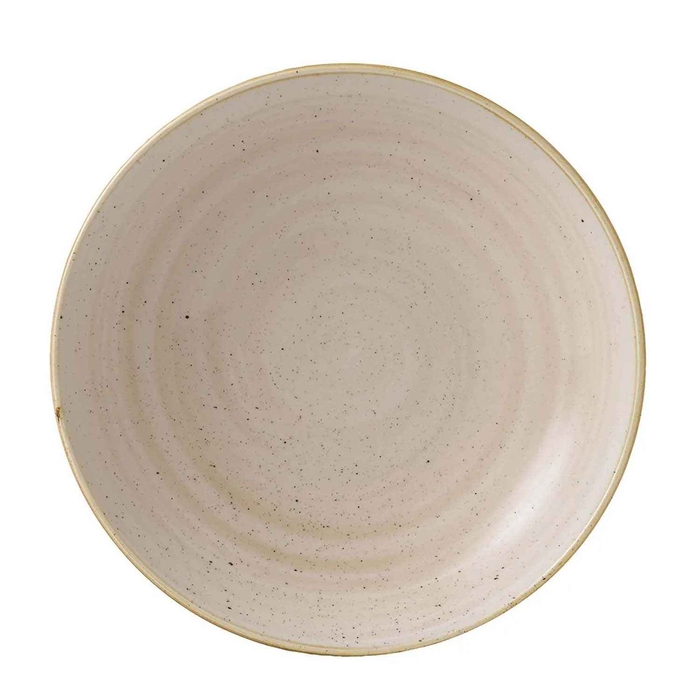 STONECAST NUTMEG CREAM PRATO FUNDO 24.8CM - CHURCHILL - 5034414403268
