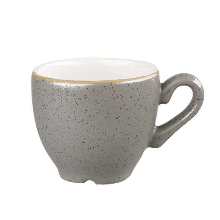 STONECAST PEPPERCORN GREY CHAVENA CAFE 10CL - CHURCHILL - 5034414383232
