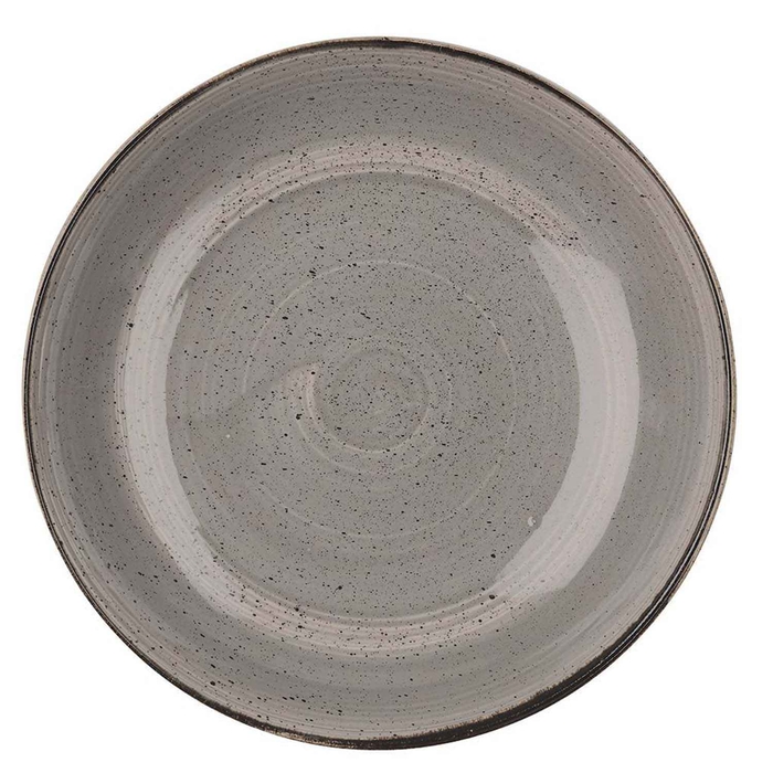 STONECAST PEPPERCORN GREY COUPE BOWL ø31CM - CHURCHILL - 5034414383249