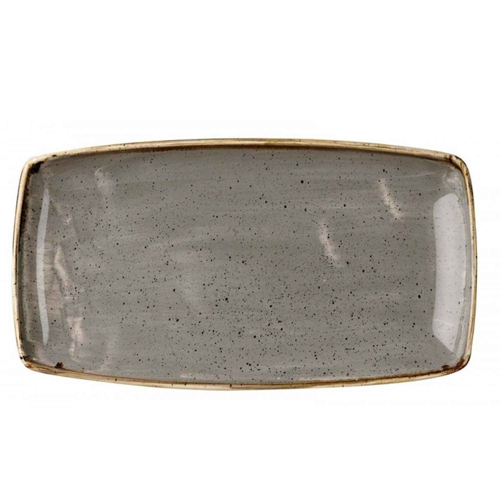 STONECAST PEPPERCORN GREY TRAVESSA 29.5X15CM - CHURCHILL - 5034414383034
