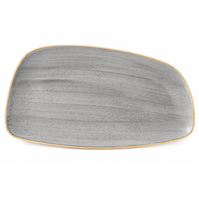 TRAVESSA 35X18.5CM STONECAST CINZA GEO SPGSGE351 - CHURCHILL - 5034414444087