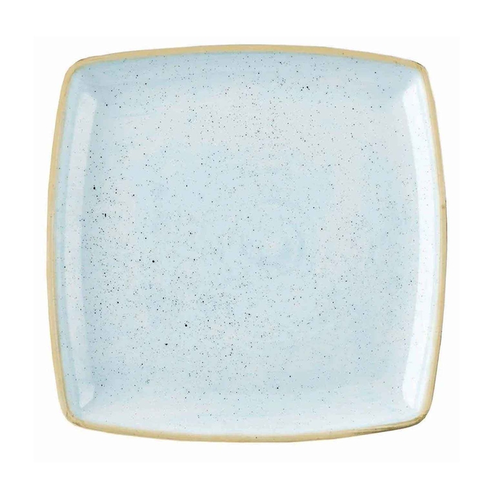STONECAST DUCK EGG BLUE PRATO QUADRADO 26.8CM - CHURCHILL - 5034414372212