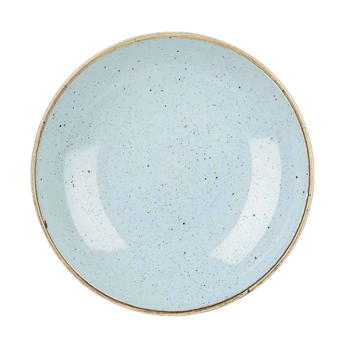 STONECAST DUCK EGG BLUE PRATO FUNDO ø18.2CM - CHURCHILL - 5034414372182