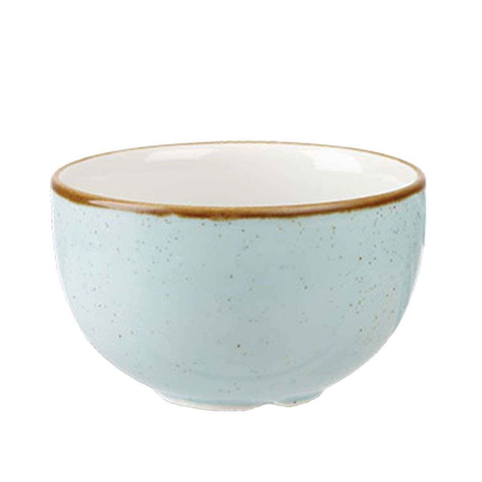 STONECAST DUCK EGG BLUE SUGAR BOWL 22.7CL - CHURCHILL - 5034414372083