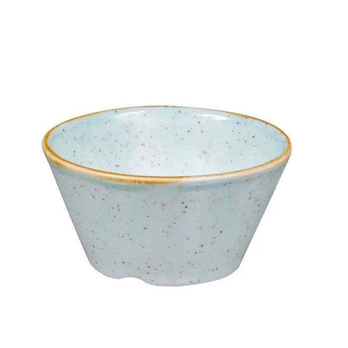 STONECAST DUCK EGG BLUE SAUCE DISH 9CL - CHURCHILL - 5034414372328