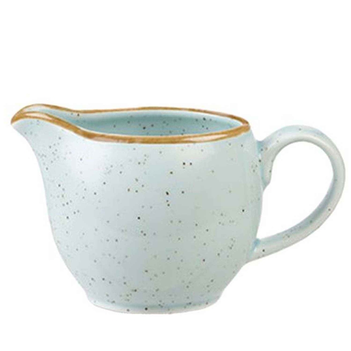 STONECAST DUCK EGG BLUE JUG 11.4CL - CHURCHILL - 5034414372090