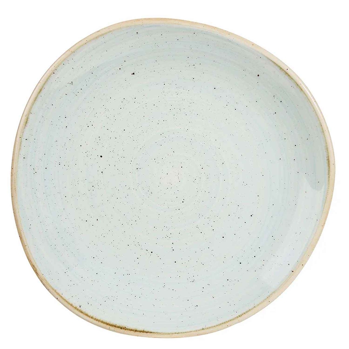 STONECAST DUCK EGG BLUE PRATO ORGANICO 21CM  - CHURCHILL - 5034414415209