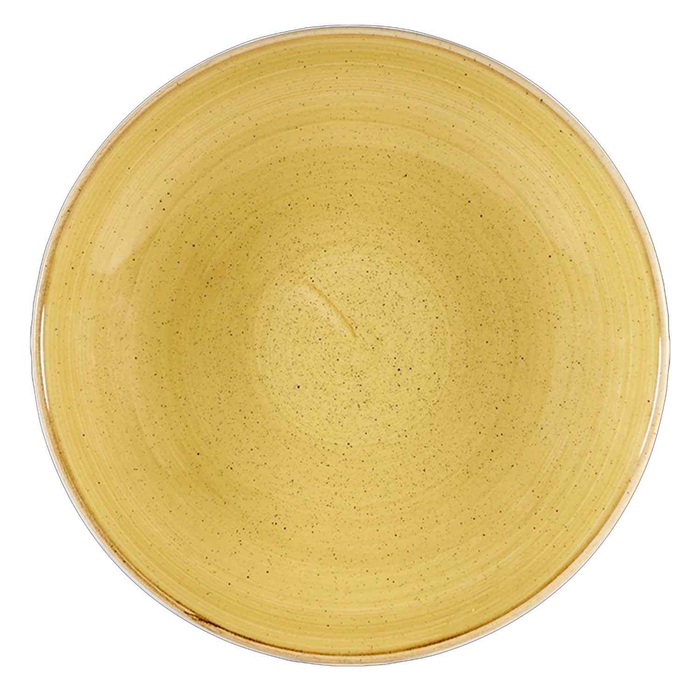 TAÇA 31CM STONECAST MOSTARDA SMSSPLC21 - CHURCHILL - 5034414420005