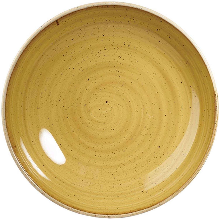 STONECAST MUSTARD SEED YELLOW PLATE ø16.5CM - CHURCHILL - 5034414395990