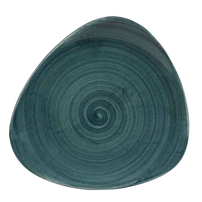 STONECAST PATINA RUSTIC TEAL PRATO TRIANGULAR 22.9 - CHURCHILL - 5034414433074