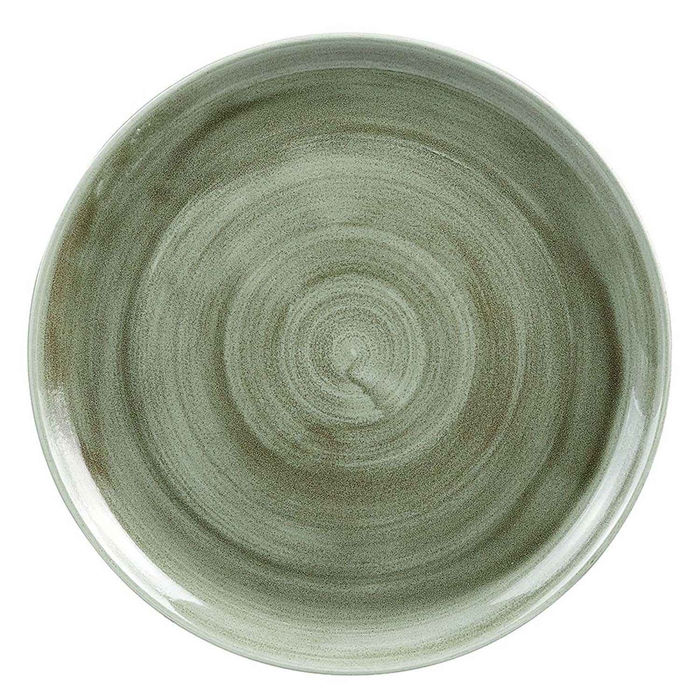 STONECAST PATINA BURNISHED GREEN PRATO ø28.8CM - CHURCHILL - 5034414407594