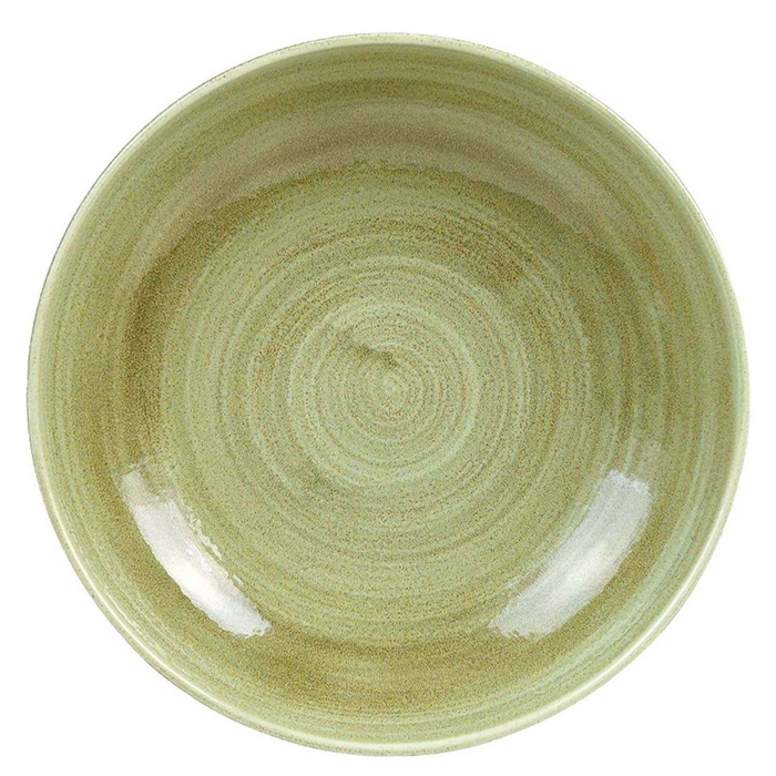 STONECAST PATINA BURNISHED GREEN TAÇA ø18.2CM - CHURCHILL - 5034414407518