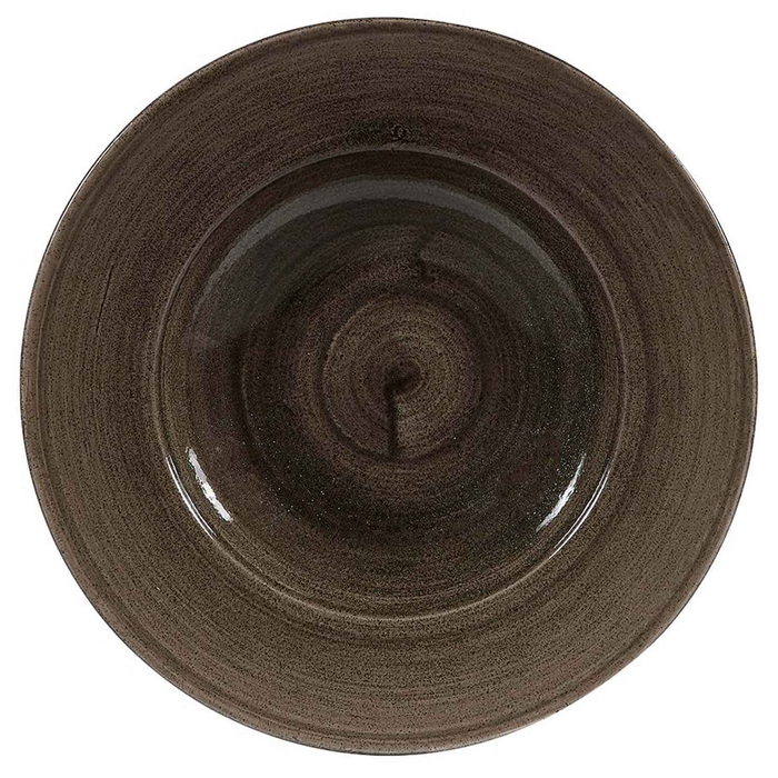 STONECAST PATINA IRON BLACK PRATO FUNDO 28CM - CHURCHILL - 5034414430042