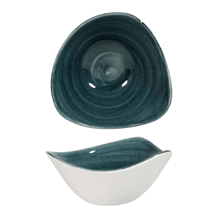 TAÇA TRIANG 15.3CM STON PATI RUSTIC TEAL PATRTRB61 - CHURCHILL - 5034414433043