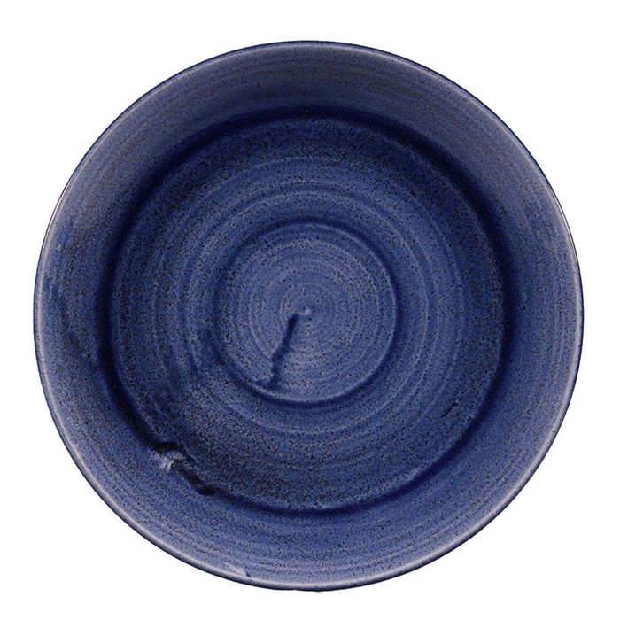 STONECAST PATINA COBALT BLUE PRATO ø26CM - CHURCHILL - 5034414437782