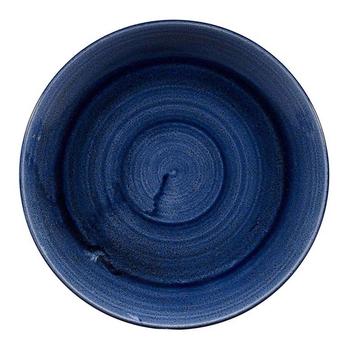 STONECAST PATINA COBALT BLUE BOWL ø24.8CM - CHURCHILL - 5034414437843