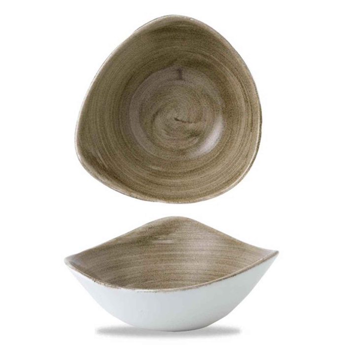 STONECAST PATINA ANTIQUE TAUPE TAÇA 18.5CM - CHURCHILL - 5034414441826
