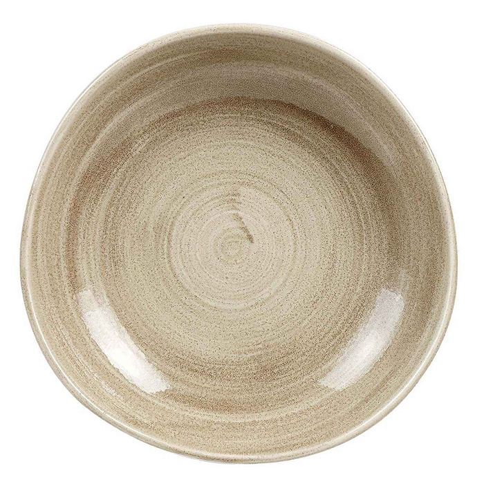STONECAST PATINA ANTIQUE TAUPE PRATO FUNDO 25.3CM - CHURCHILL - 5034414408119