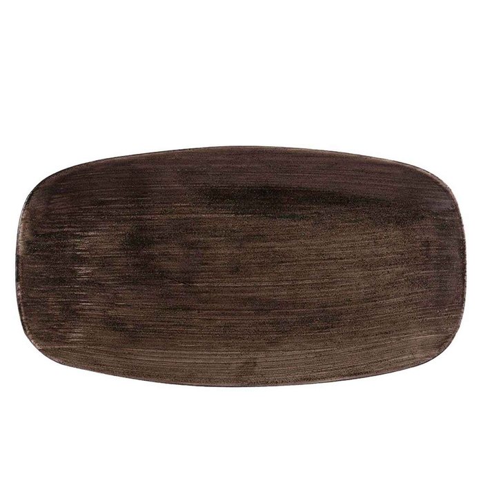 TRAVESSA 35.5X18.9CM STON PAT IRON BLACK PAIBXO141 - CHURCHILL - 5034414411348