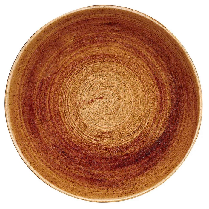 STONECAST PATINA VINTAGE COPPER SOUP PLATE 24.8CM  - CHURCHILL - 5034414412512