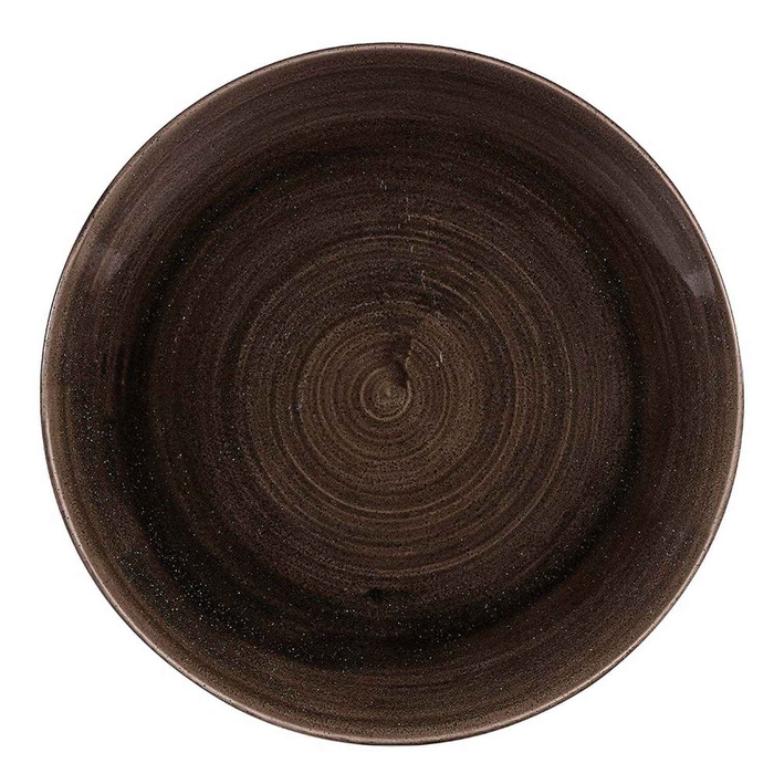 STONECAST PATINA IRON BLACK PRATO MESA ø21.7CM  - CHURCHILL - 5034414411843