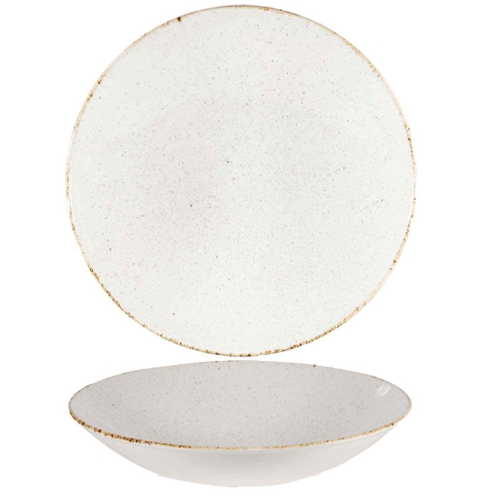 STONECAST BARLEY WHITE TAÇA 38.5CMXH8.8CM - CHURCHILL - 5034414422412