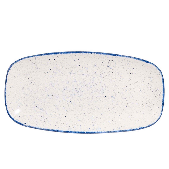STONECAST HINTS INDIGO BLUE TRAY 29.8X15.3CM - CHURCHILL - 5034414417074