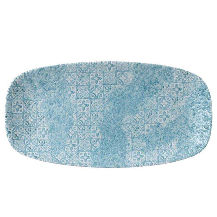 TRAVESSA OBLONG 35.5X18.9CM AQUAMARINE MTAQXO141 - CHURCHILL - 5034414449372