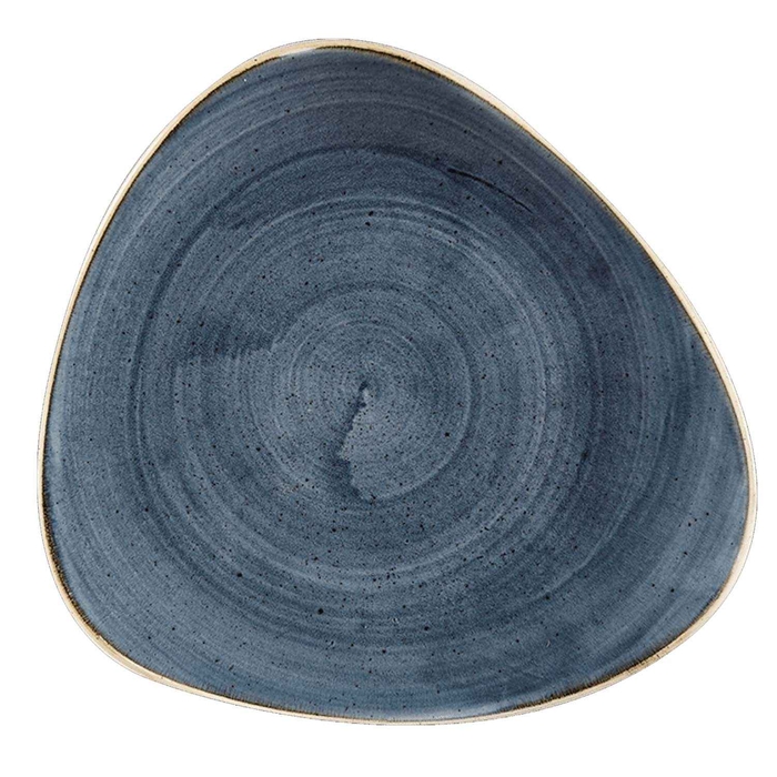 STONECAST BLUEBERRY PRATO TRIANGULAR 31.1CM  - CHURCHILL - 5034414420364
