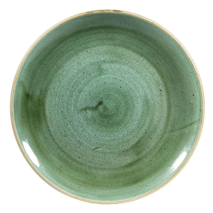 STONECAST SAMPHIRE GREEN PRATO Ø26CM  - CHURCHILL - 5034414421965