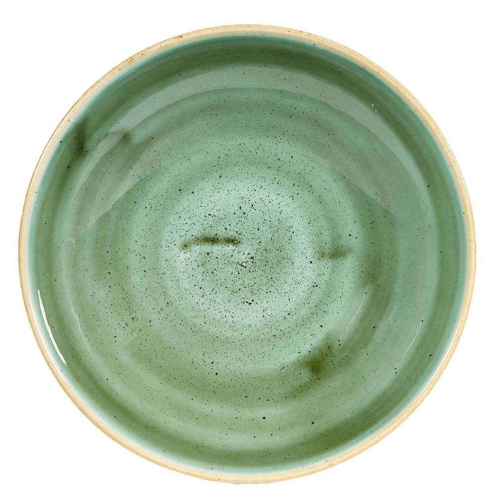 STONECAST SAMPHIRE GREEN TAÇA 18.2CM  - CHURCHILL - 5034414421941