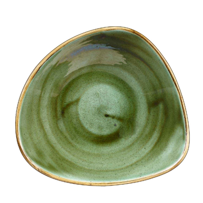 TAÇA TRIANG 23.5CM STONECAST GREEN SSGSTRB91 (C12) - CHURCHILL - 5034414422016