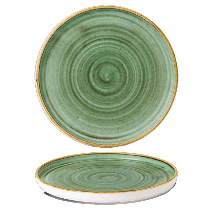 STONECAST SAMPHIRE GREEN PRATO ø26CM - CHURCHILL - 5034414448450