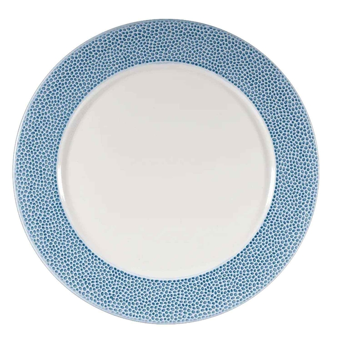 ISLA OCEAN BLUE PLATE ø30.5CM - CHURCHILL - 5034414430639
