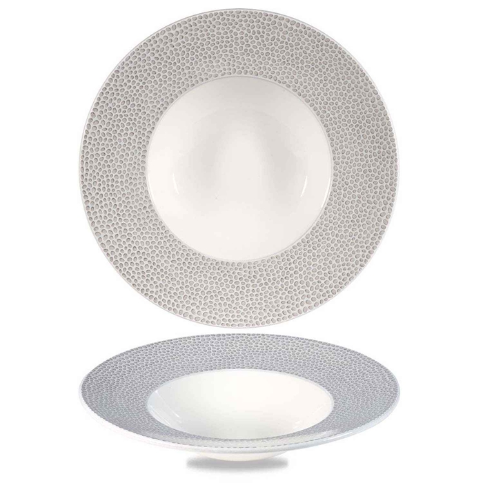 PRATO FUNDO 28CM I.S. SHALE GREY SHISIWBL1 (C12) - CHURCHILL - 5034414430493
