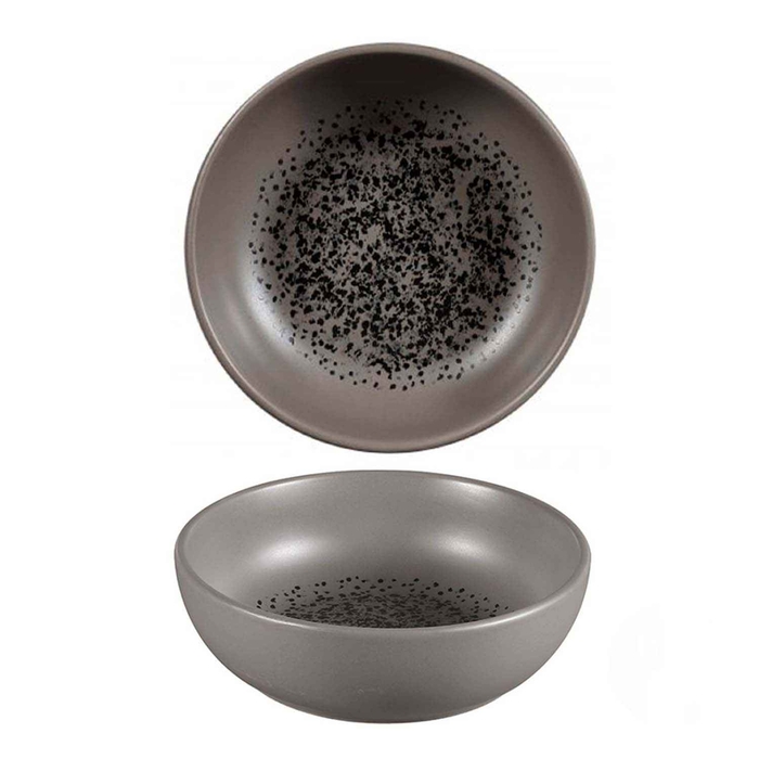 MENU SHADE CALDERA FLINT GREY BOWL Ø16CM 48CL - CHURCHILL - 5034414438659