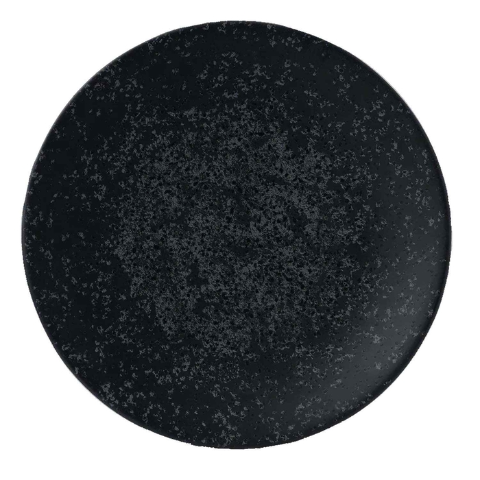 MENU SHADES CALDERA ASH BLACK PLATE ø29CM - CHURCHILL - 5034414444797