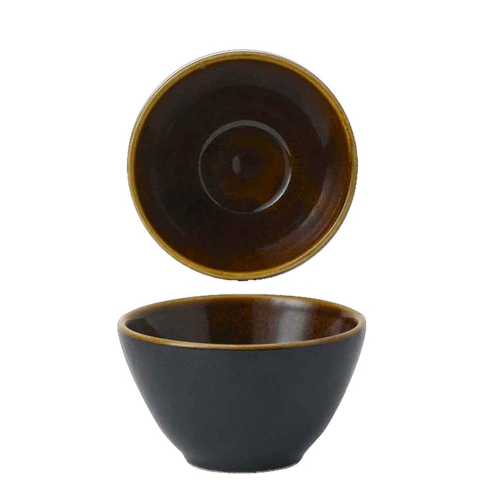 NOURISH TOKYO BLACK BOWL 24CL Ø10.2XH6CM - CHURCHILL - 5034414446043