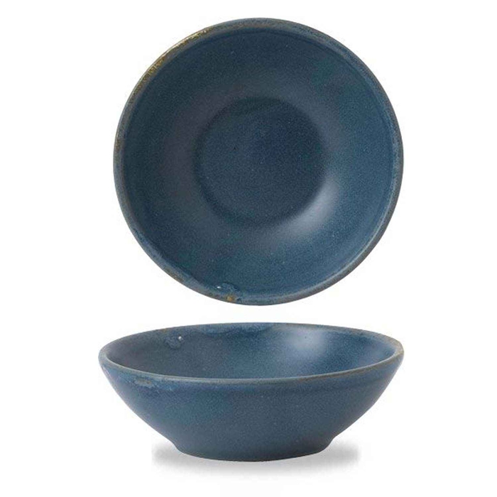 TAÇA 26CL Ø13XH4.5CM NOURISH OSLO BLUE RBBLBSB91 - CHURCHILL - 5034414445886