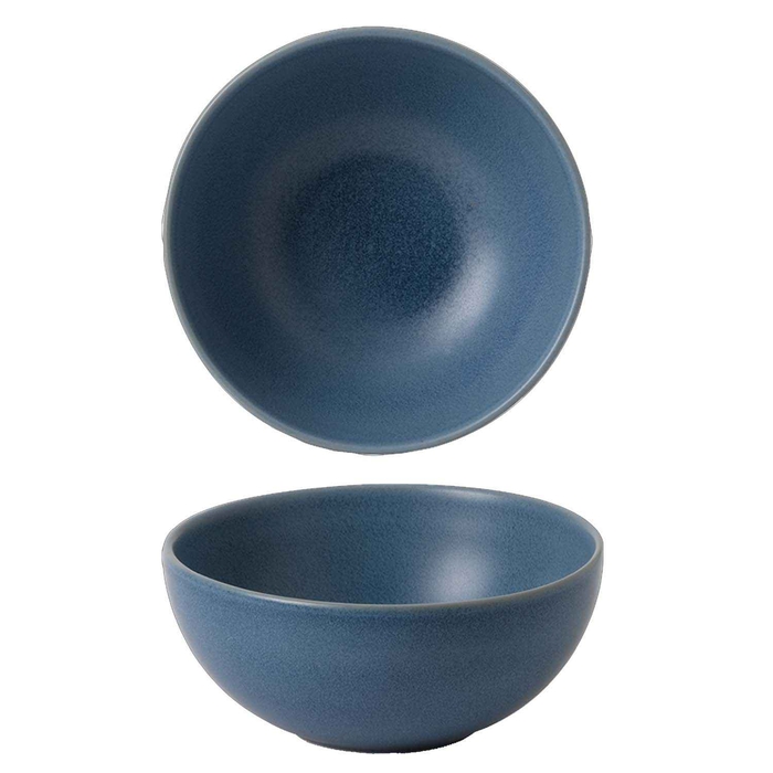 NOURISH OSLO BLUE BOWL 77CL Ø15.5XH7CM   - CHURCHILL - 5034414452204