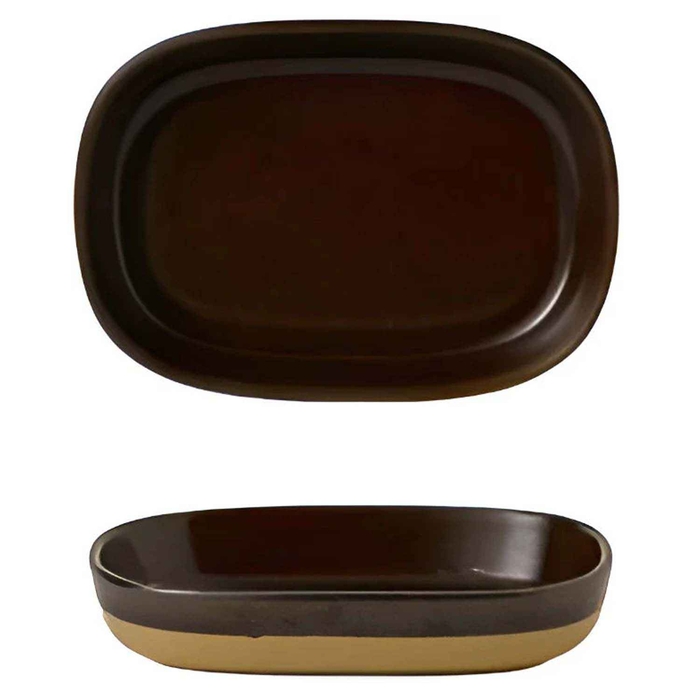 EMERGE CINNAMON BROWN TRAY 12X9XH3.3CM - CHURCHILL - 5034414456332