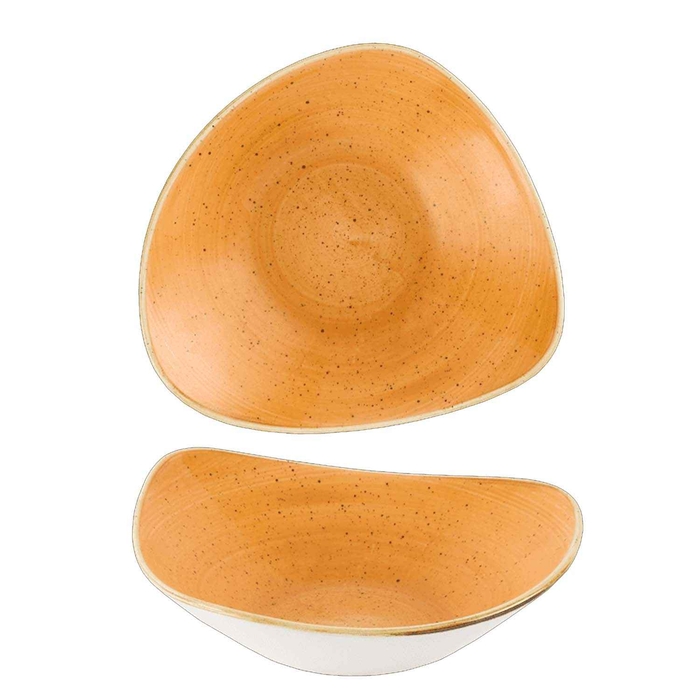 TAÇA TRIANG 23.5CM STONECAST TANGERINE STGSTRB91 - CHURCHILL - 5034414473537
