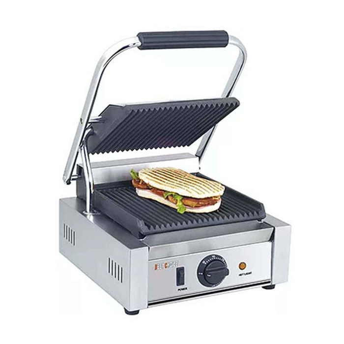 GRELHADOR PANINI GRILL CANELADO 1800W MEGD101-1-UK - PALMA & PALMA - 0370010010