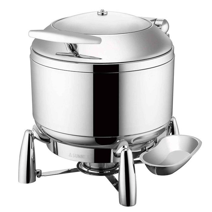 OSLO SOUP PAN 10L W/GLASS COVER - PALMA & PALMA - 69409935846