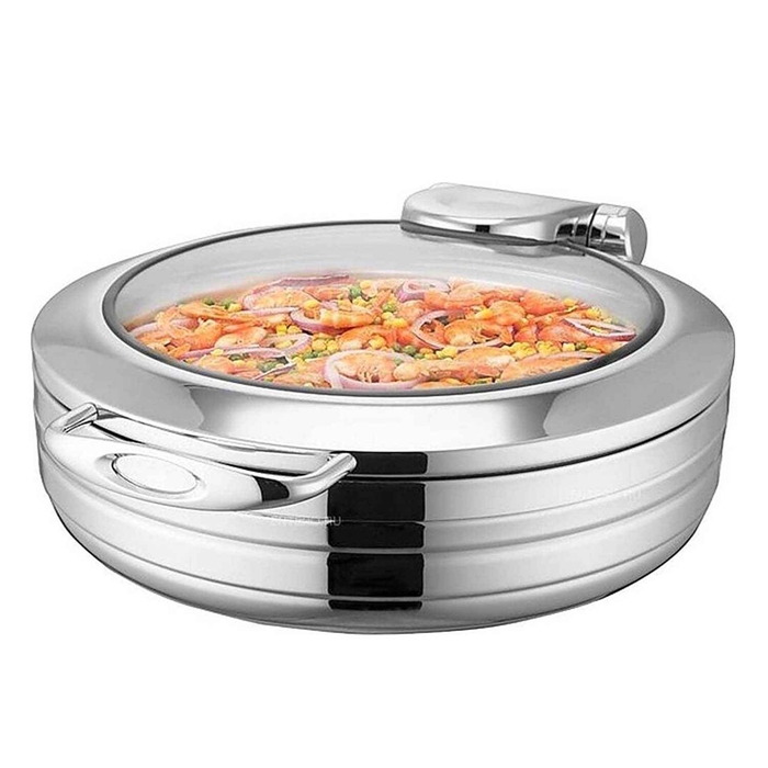 CHAFING DISH SICILY INDUCTION Ø36CM 6LT - PALMA & PALMA - 0370014312