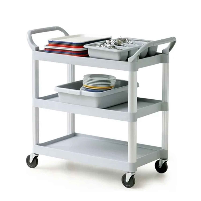 CARRO PLASTICO 3 PRATELEIRAS 106X48X100CM 87310G - PALMA & PALMA - 4891342873102